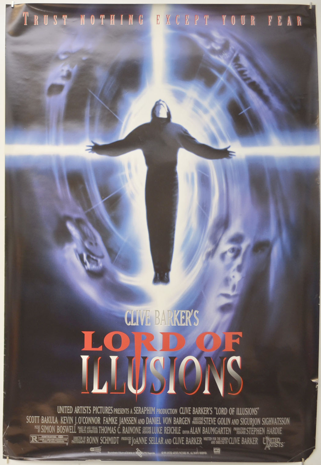 Lord Of Illusions Original One Sheet Poster - Film Poster - Movie Poster