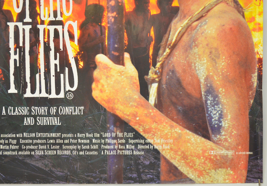LORD OF THE FLIES (Bottom Right) Cinema Quad Movie Poster