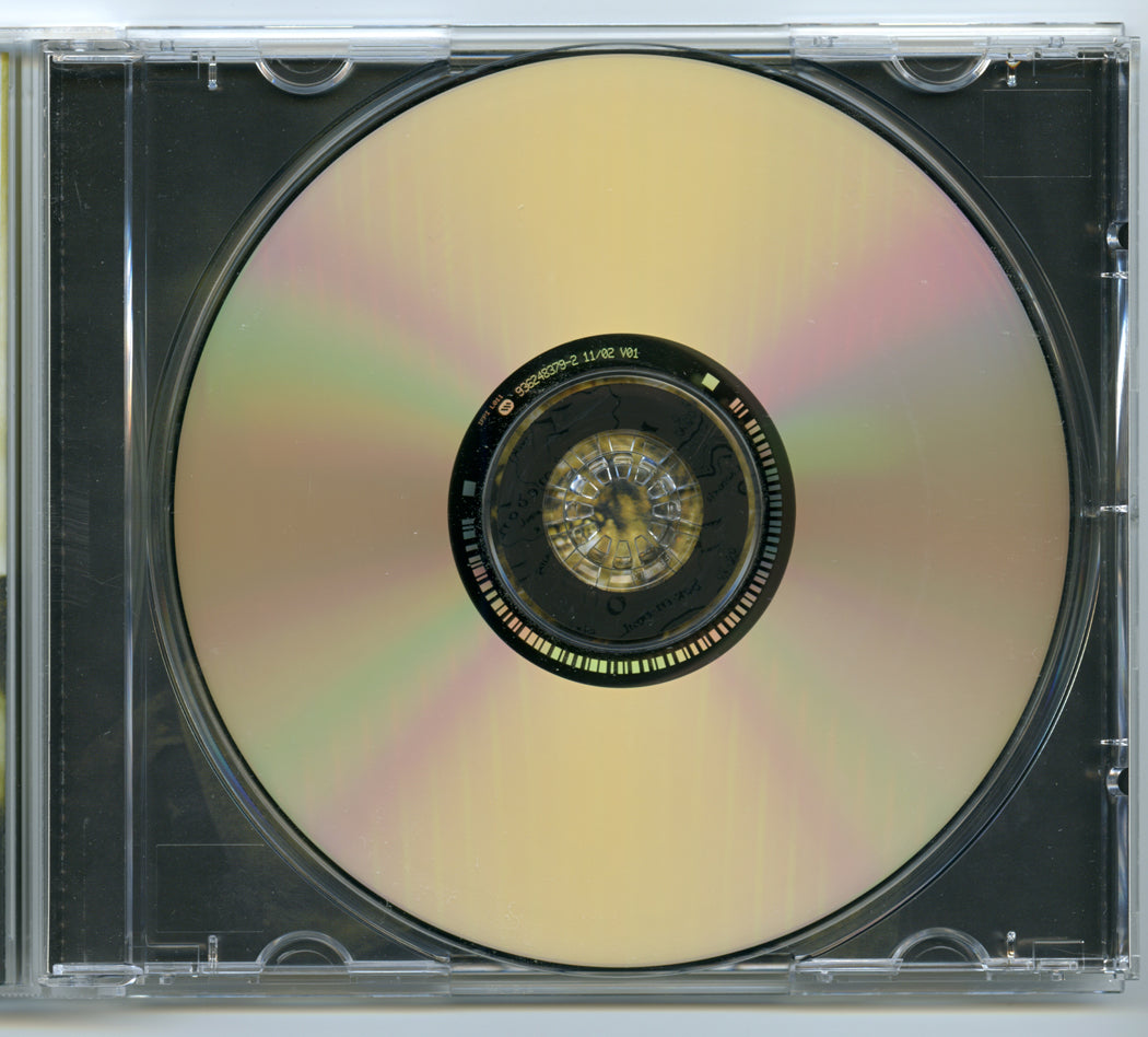 LORD OF THE RINGS - THE TWO TOWERS Original CD Soundtrack (CD face)