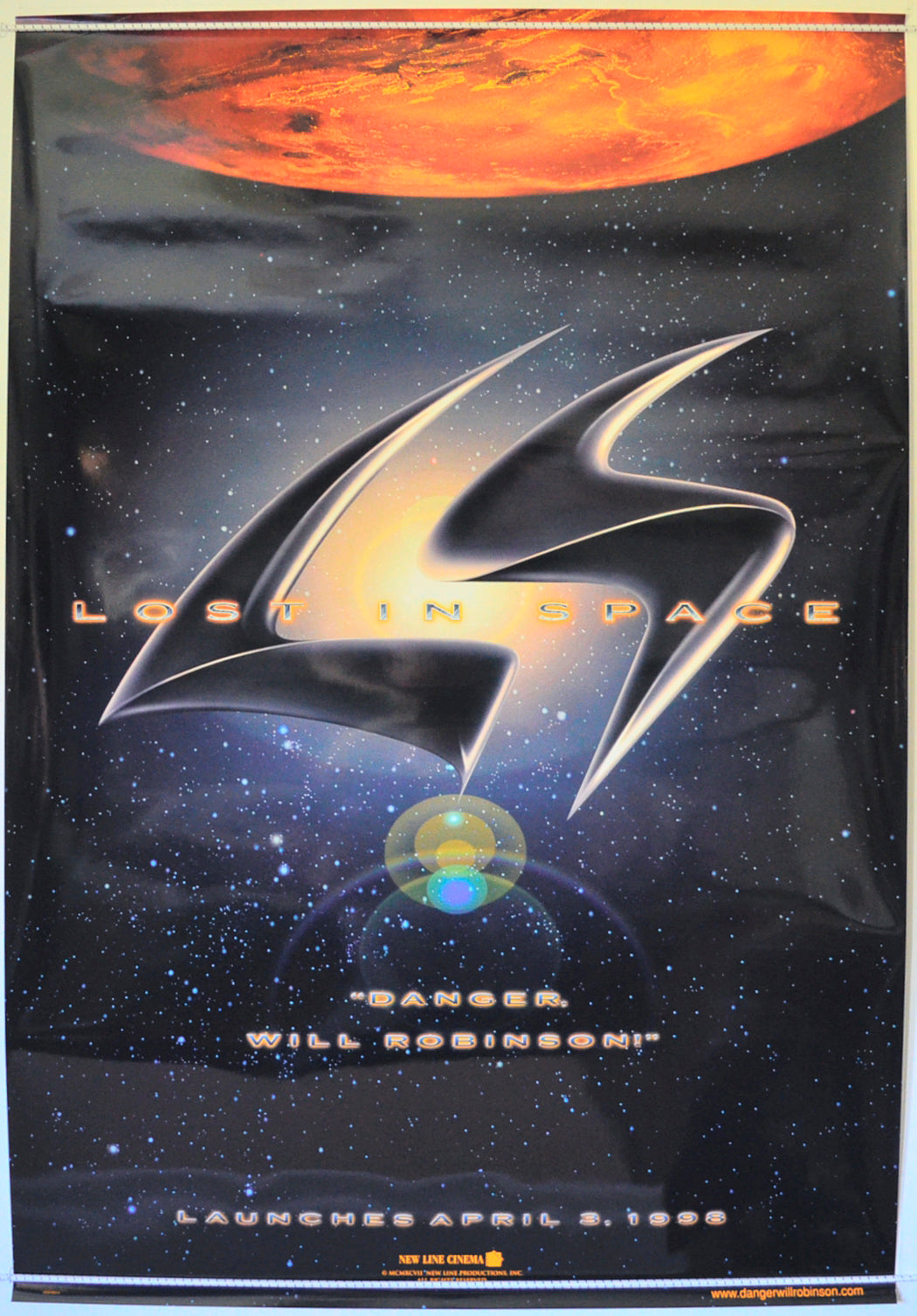 Lost In Space Original One Sheet Poster - Film Poster - Movie Poster