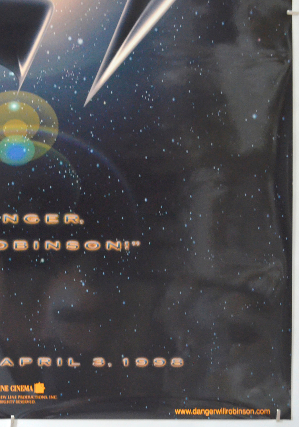 LOST IN SPACE (Bottom Right) Cinema One Sheet Movie Poster