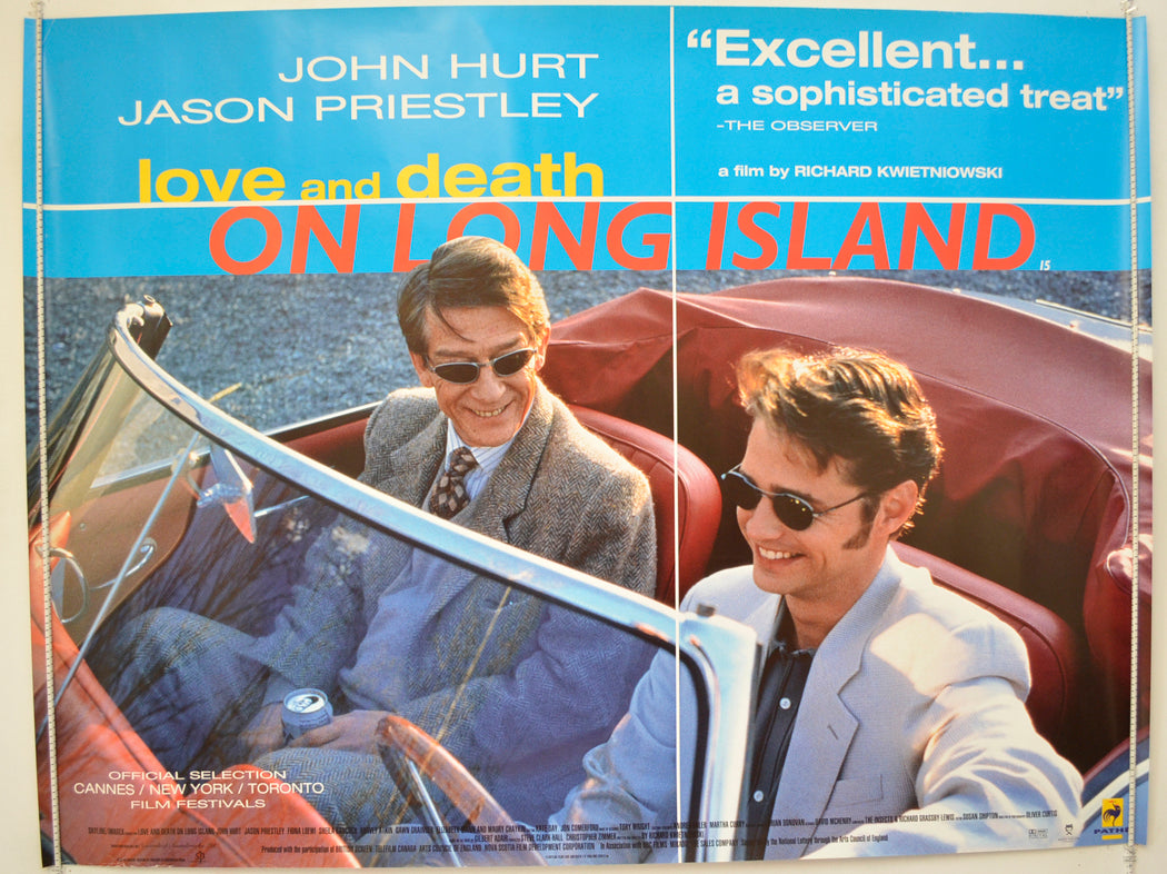 Love And Death On Long Island Original Quad Poster - Film Poster - Movie Poster