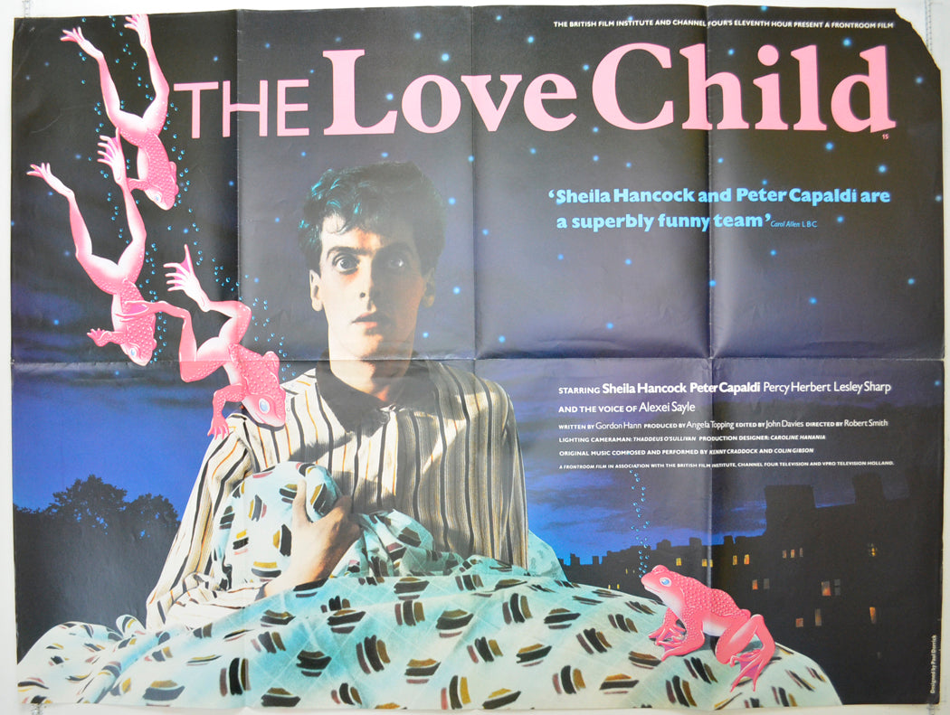 The Love Child Original Quad Poster - Film Poster - Movie Poster