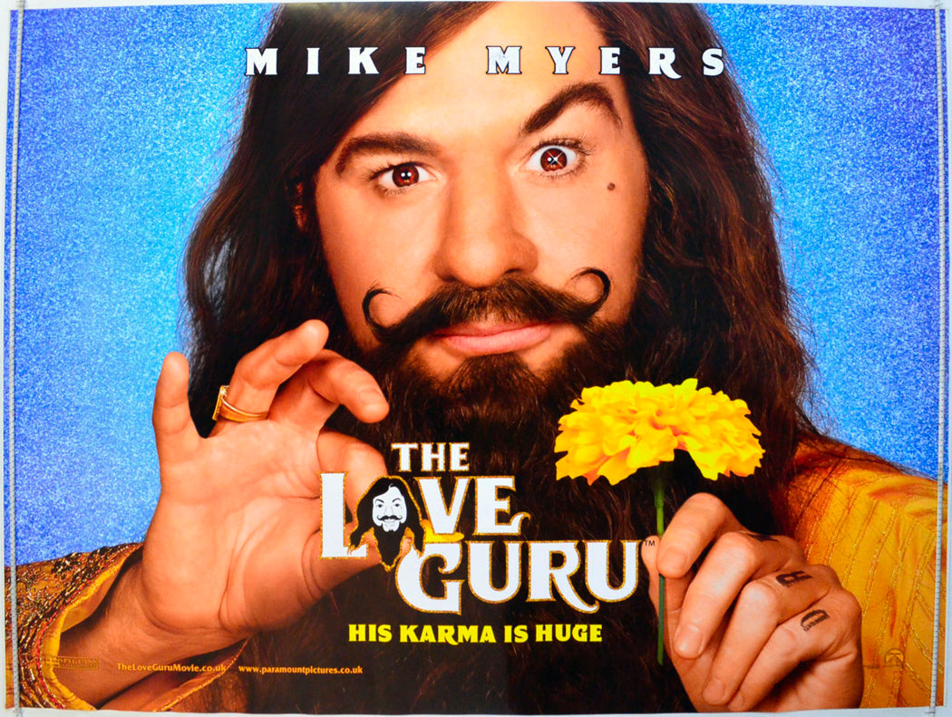 The Love Guru Original British Quad Poster - Film Poster - Movie Poster