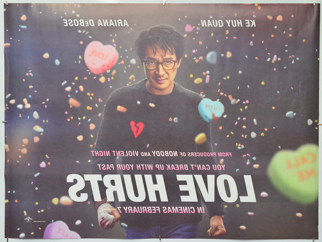 Love Hurts (Back) Cinema Quad Movie Poster