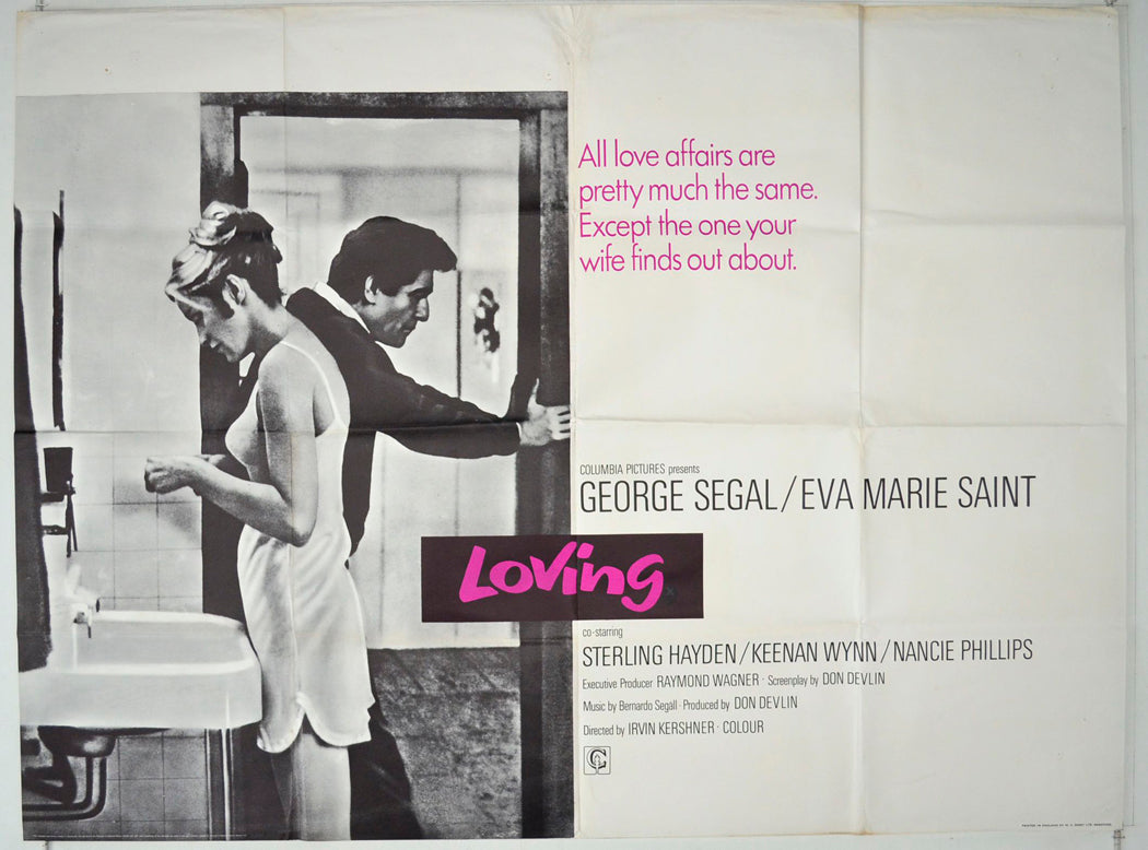 Loving Original British Quad Poster - Film Poster - Movie Poster