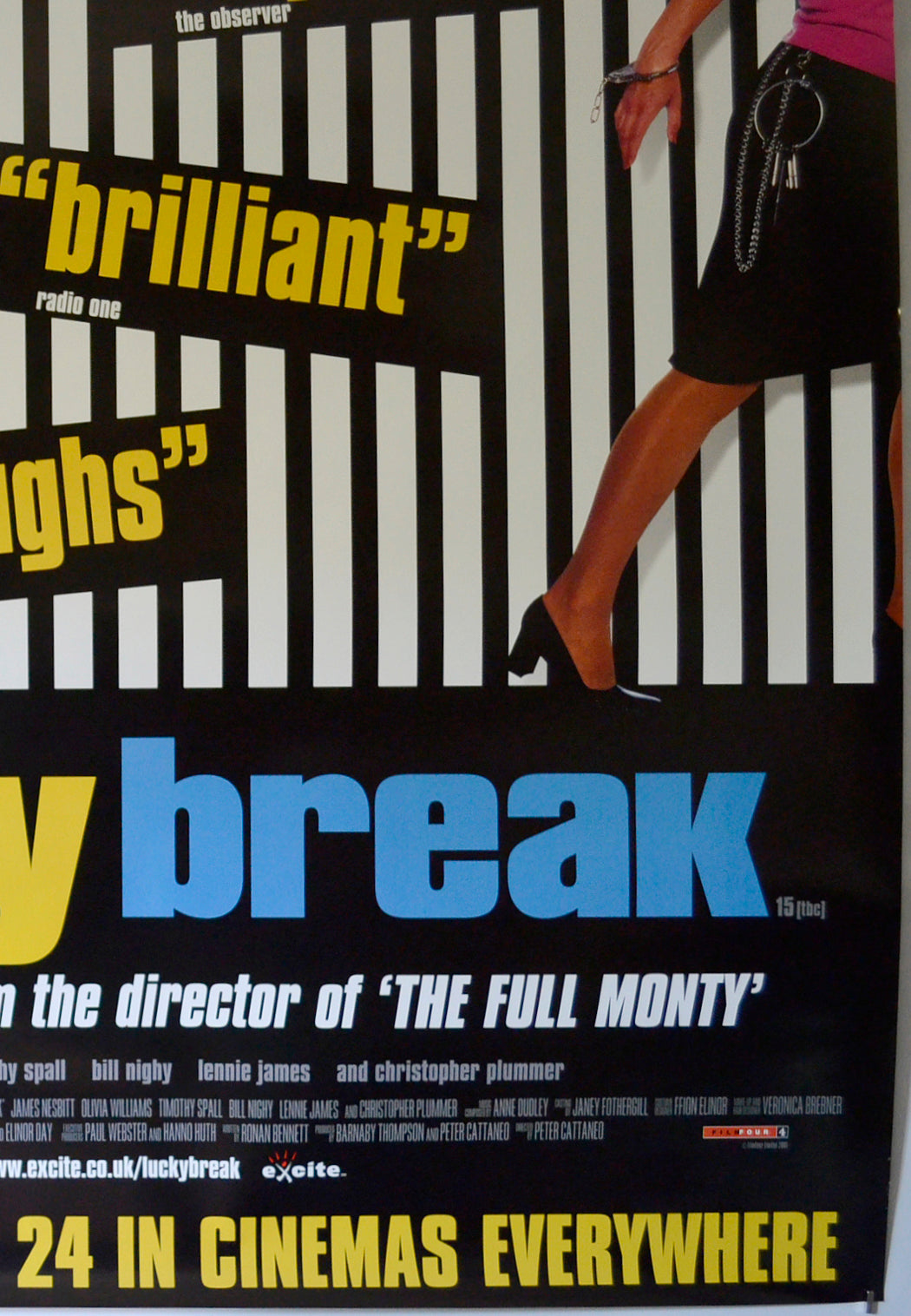 LUCKY BREAK (Bottom Right) Cinema 4 Sheet Movie Poster