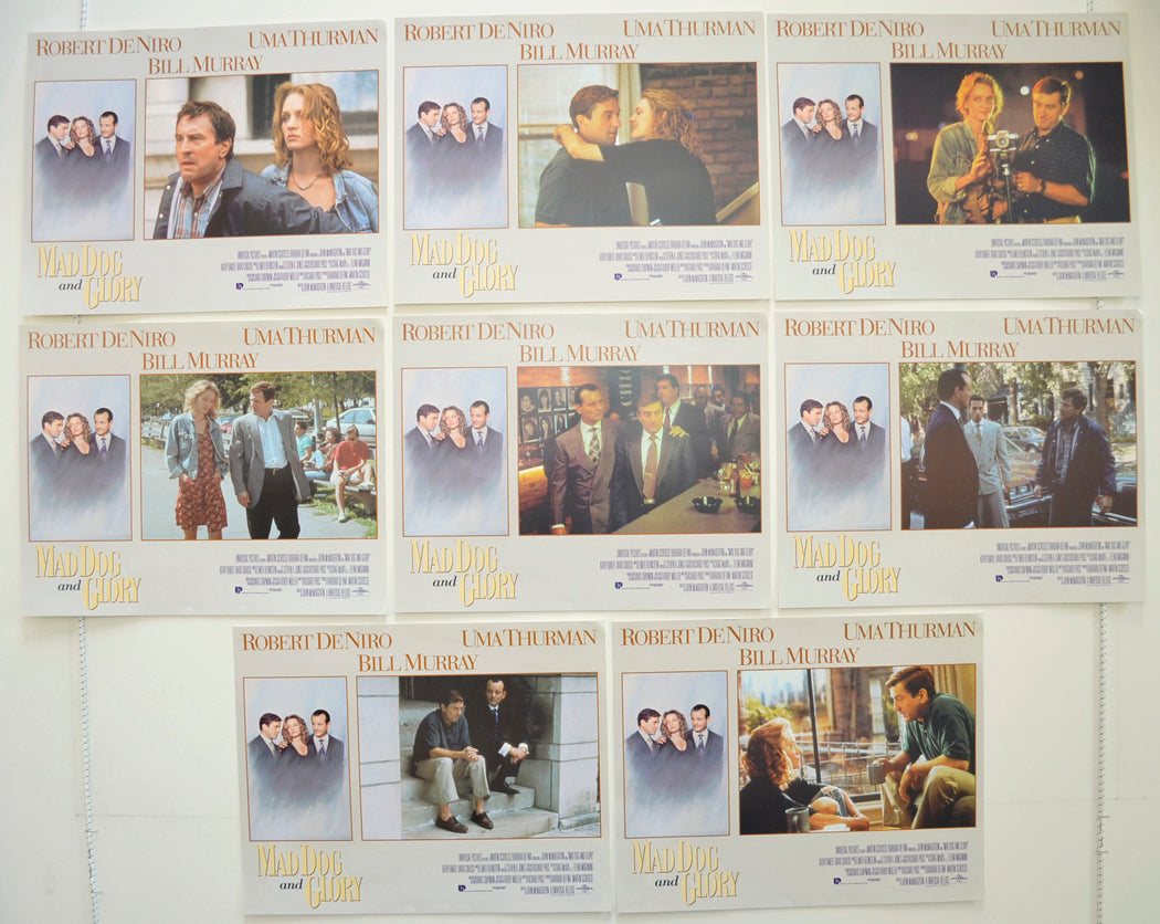 Mad Dog And Glory Set of 8 Original Cinema Lobby Cards
