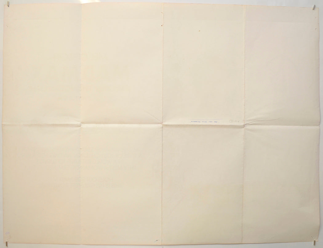 MAD MAX : BEYOND THUNDERDOME (Back) Cinema Quad Movie Poster