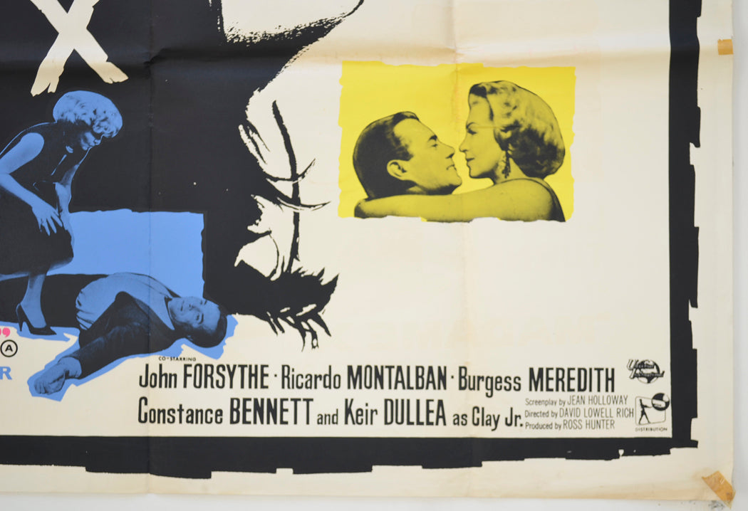 MADAME X (Bottom Right) Cinema Quad Movie Poster