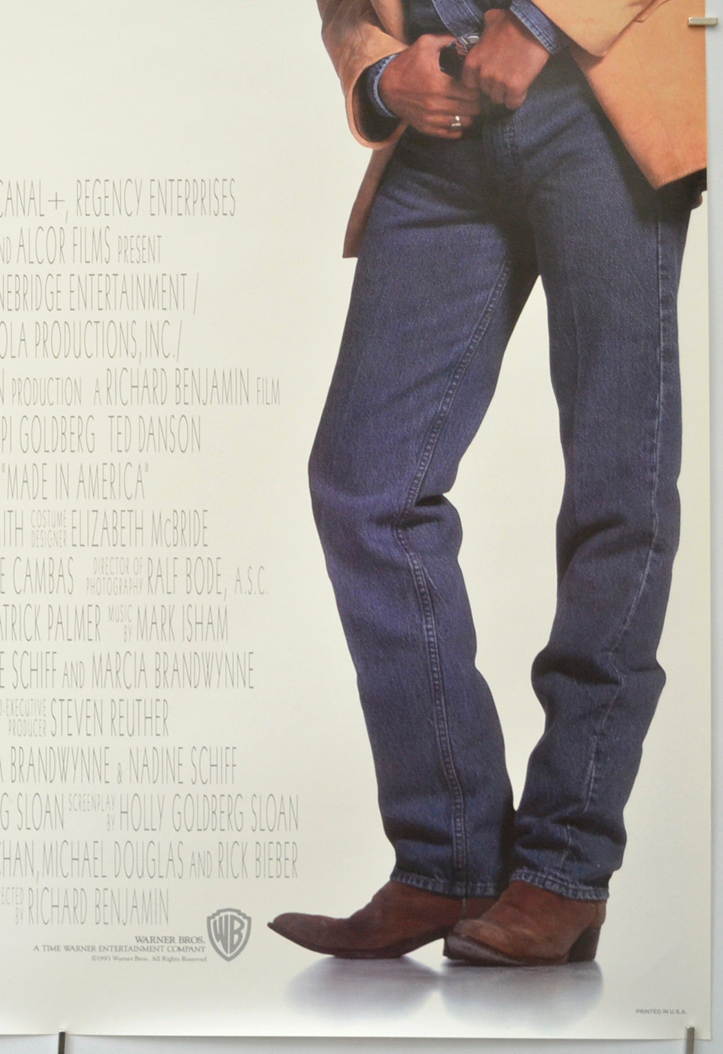 MADE IN AMERICA (Bottom Right) Cinema One Sheet Movie Poster