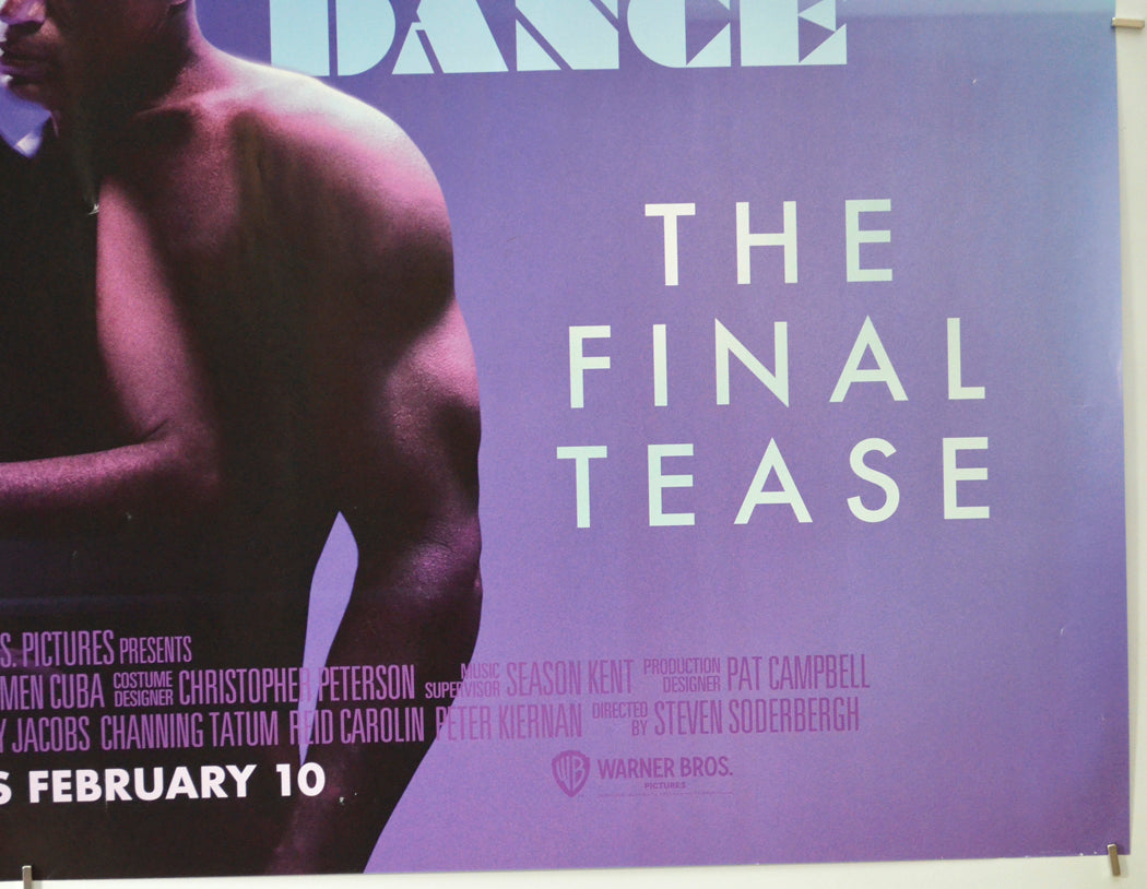 MAGIC MIKE’S LAST DANCE (Bottom Right) Cinema Quad Movie Poster