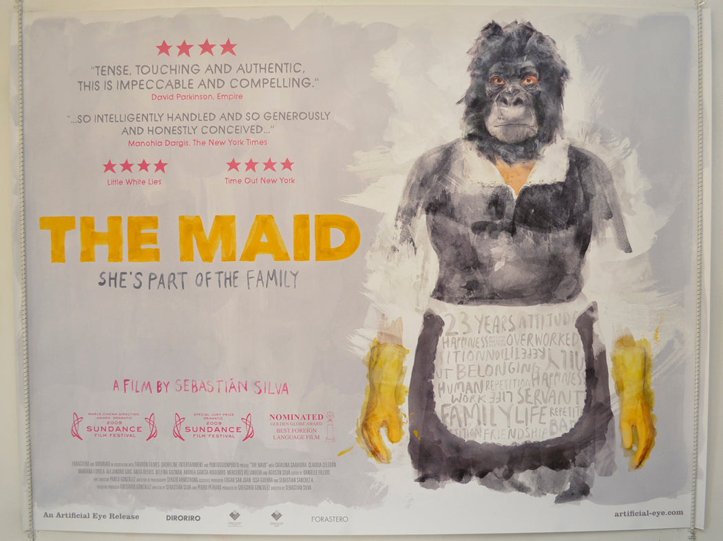 The Maid Original Quad Poster - Film Poster - Movie Poster