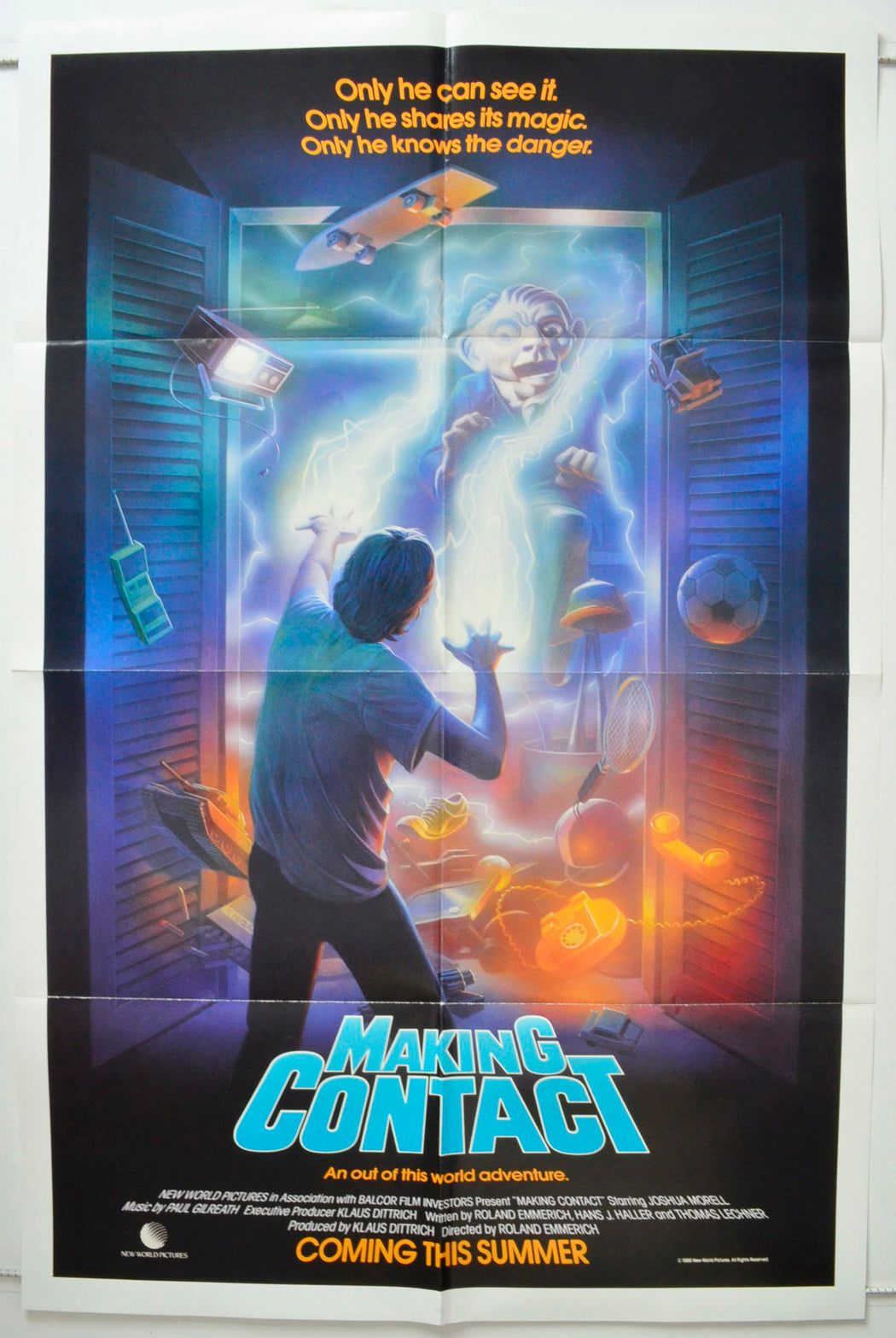 Making Contact (a.k.a. Joey) Original One Sheet Poster - Movie Poster