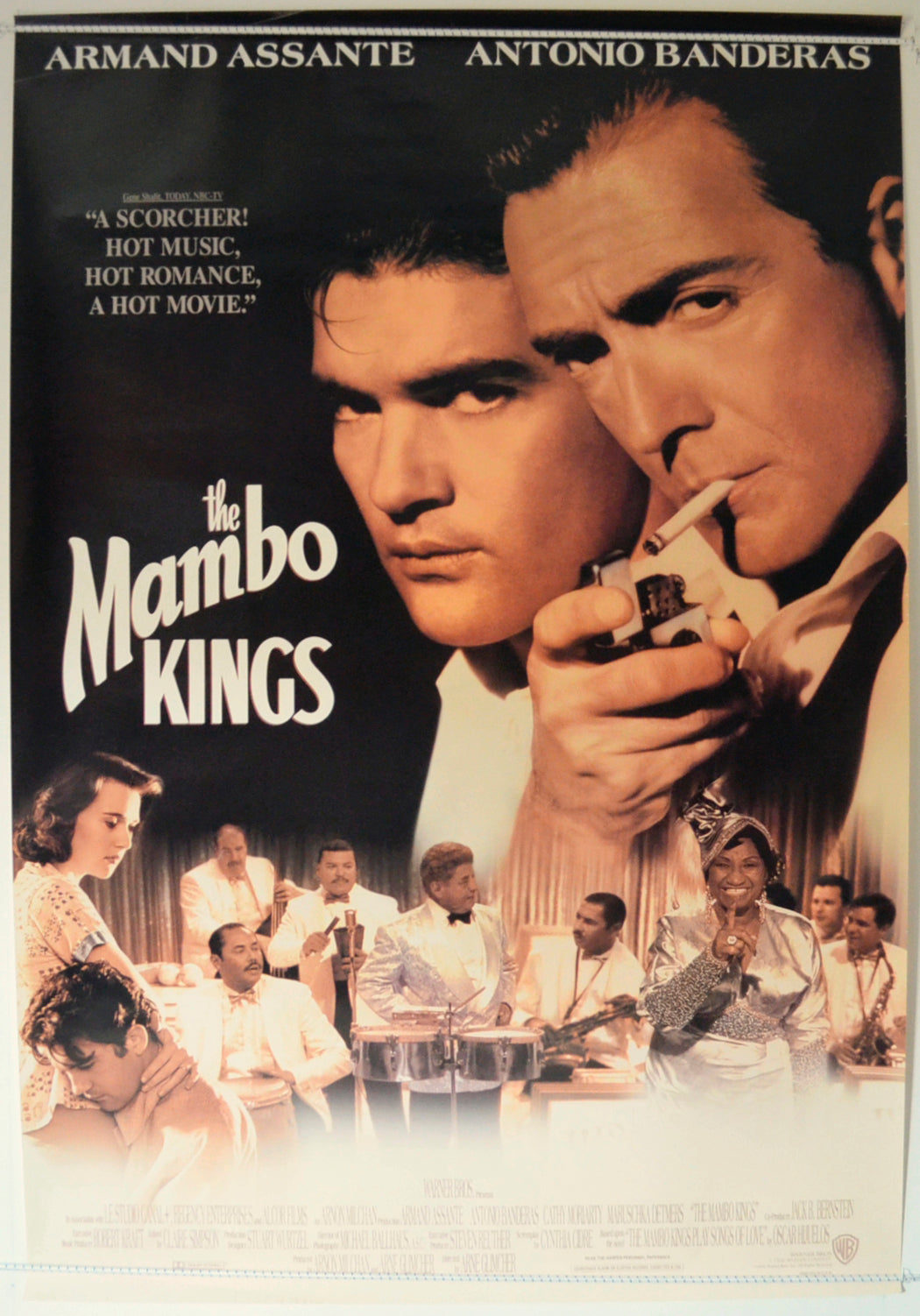 The Mambo Kings Original One Sheet Poster - Film Poster - Movie Poster