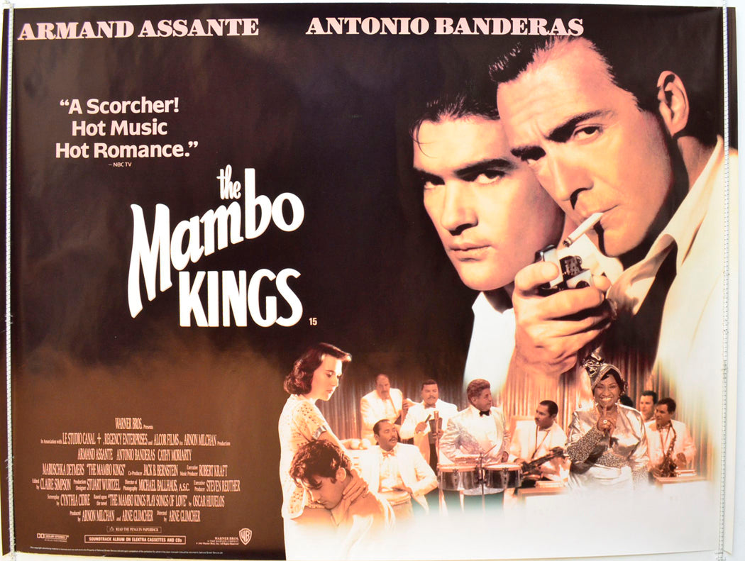 The Mambo Kings Original British Quad Poster - Film Poster - Movie Poster