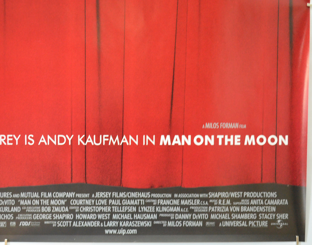 MAN ON THE MOON (Bottom Right) Cinema Quad Movie Poster