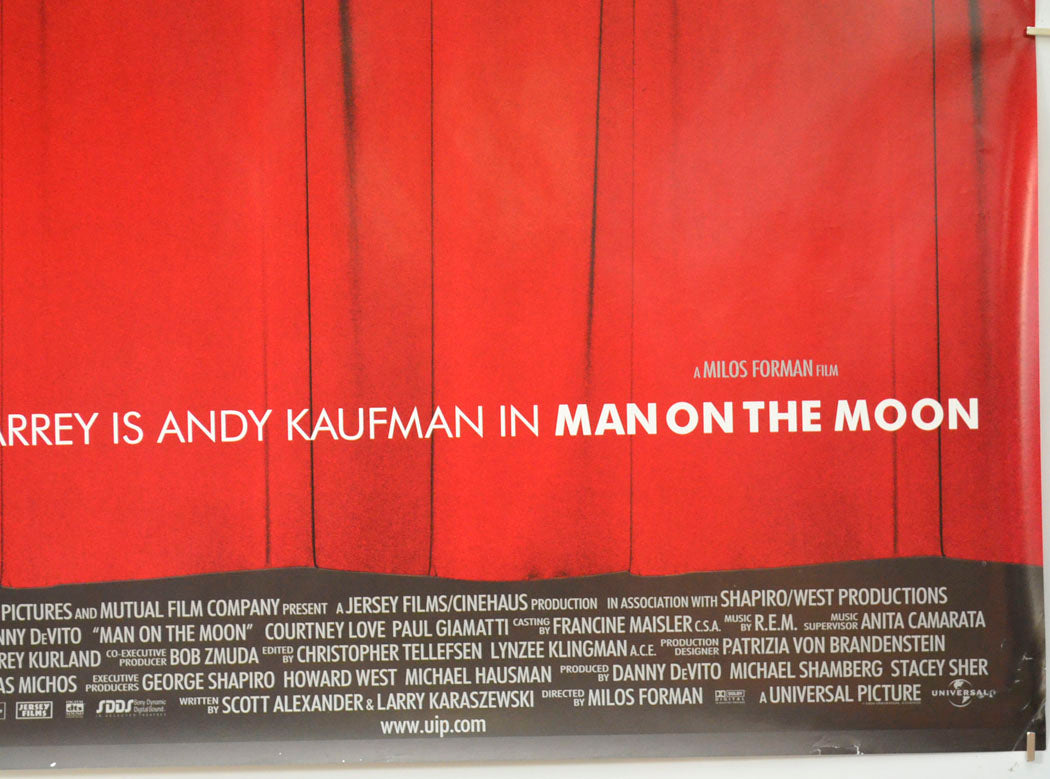 MAN ON THE MOON (Bottom Right) Cinema Quad Movie Poster
