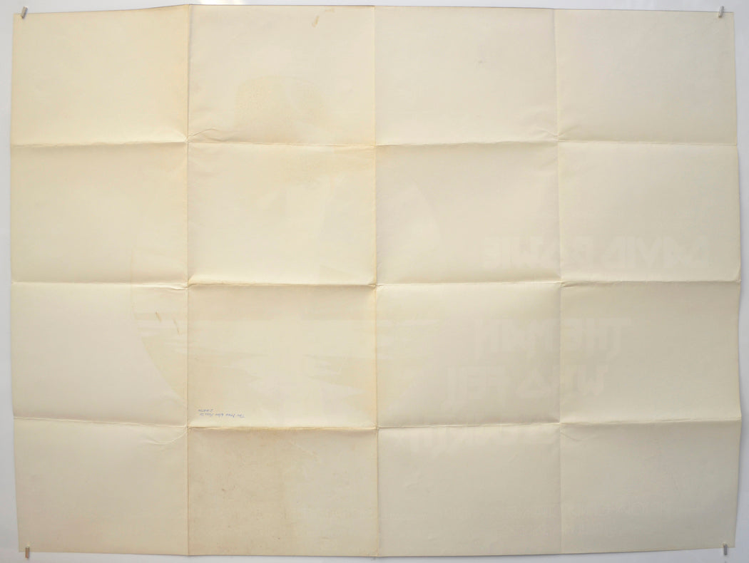 THE MAN WHO FELL TO EARTH (Back) Cinema Quad Movie Poster