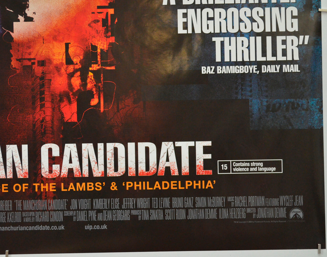 THE MANCHURIAN CANDIDATE (Bottom Right) Cinema Quad Movie Poster
