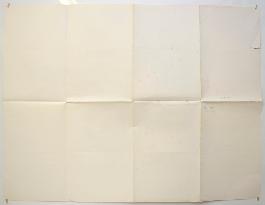 MANNEQUIN (Back) Cinema Quad Movie Poster