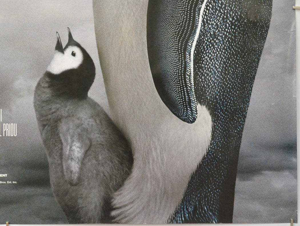 MARCH OF THE PENGUINS (Bottom Right) Cinema Quad Movie Poster