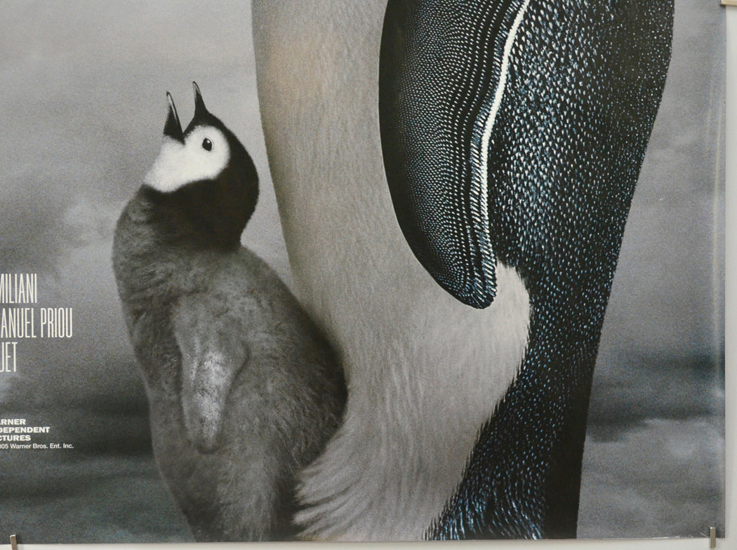 MARCH OF THE PENGUINS (Bottom Right) Cinema Quad Movie Poster
