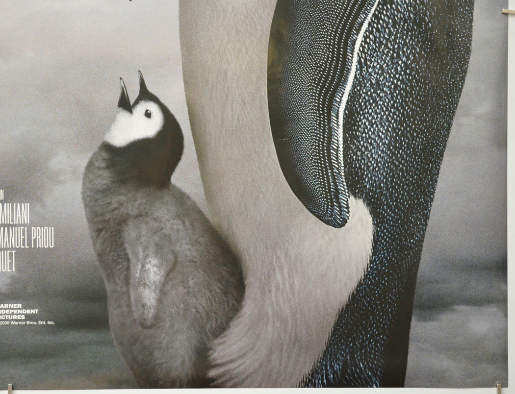 MARCH OF THE PENGUINS (Bottom Right) Cinema Quad Movie Poster
