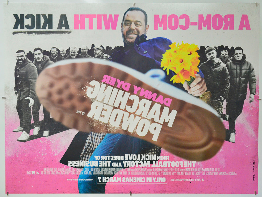 Marching Powder (Back) Cinema Quad Movie Poster