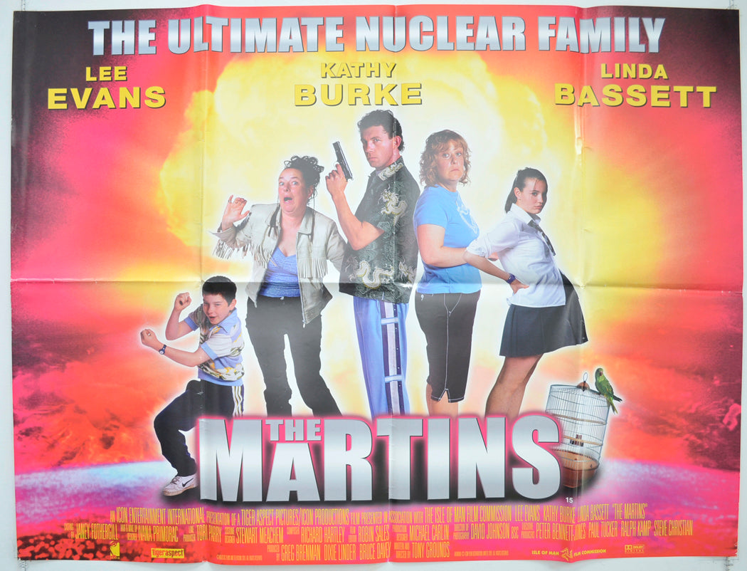 The Martins Original British Quad Poster - Film Poster - Movie Poster