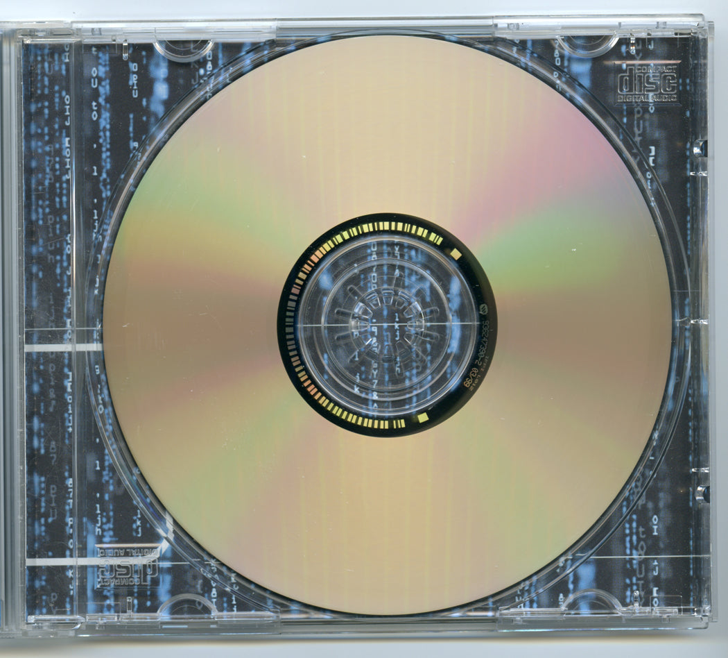 THE MATRIX Original CD Soundtrack (CD face)