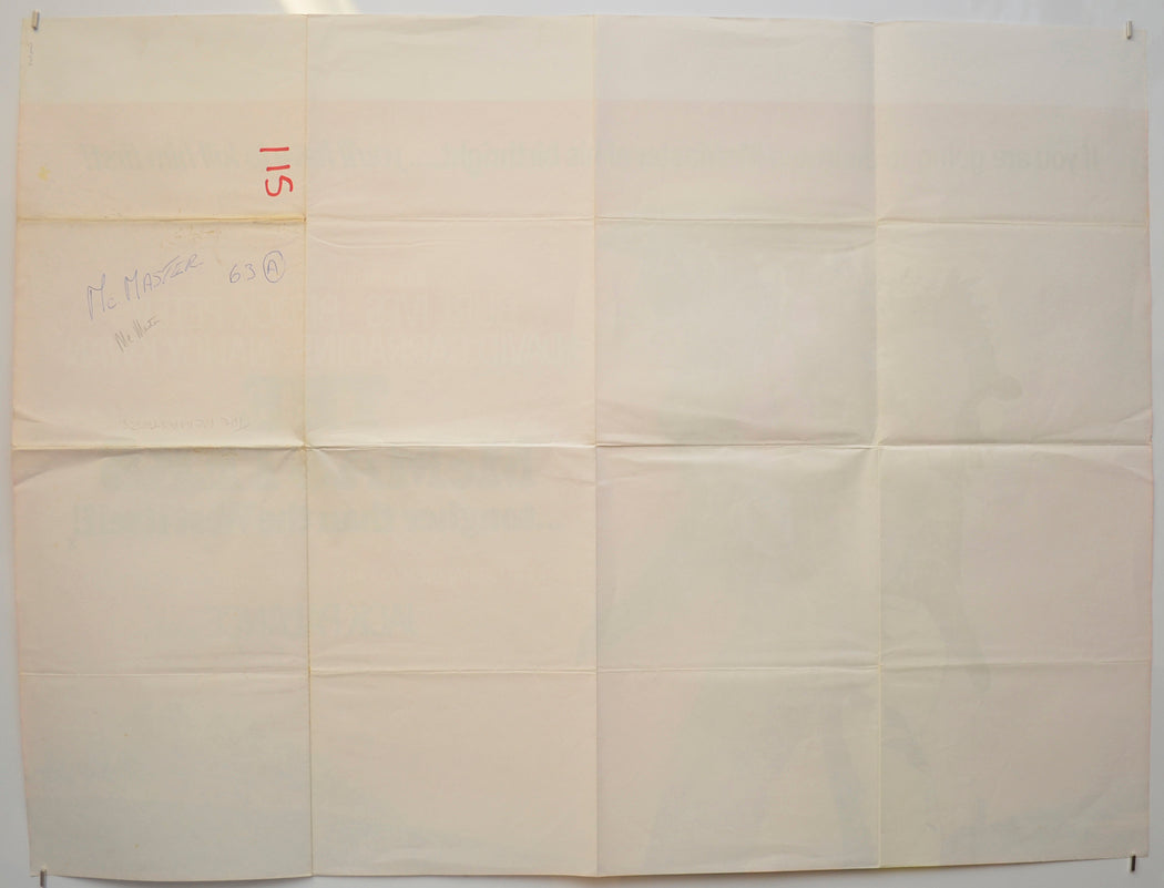 THE MCMASTERS (BACK) Cinema Quad Movie Poster