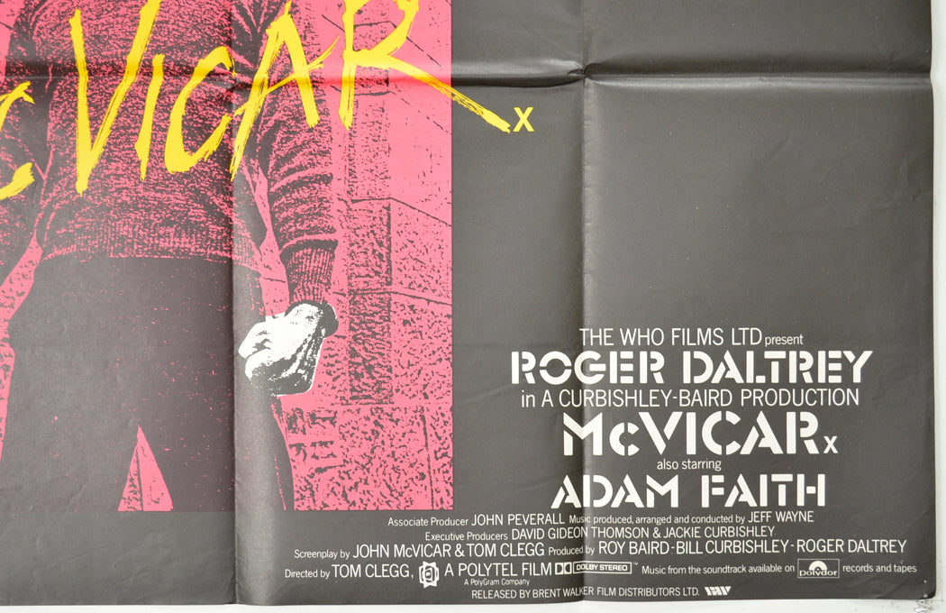 MCVICAR (Bottom Right) Cinema Quad Movie Poster