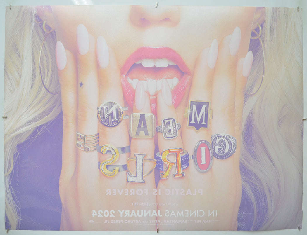 MEAN GIRLS (Back) Cinema Quad Movie Poster