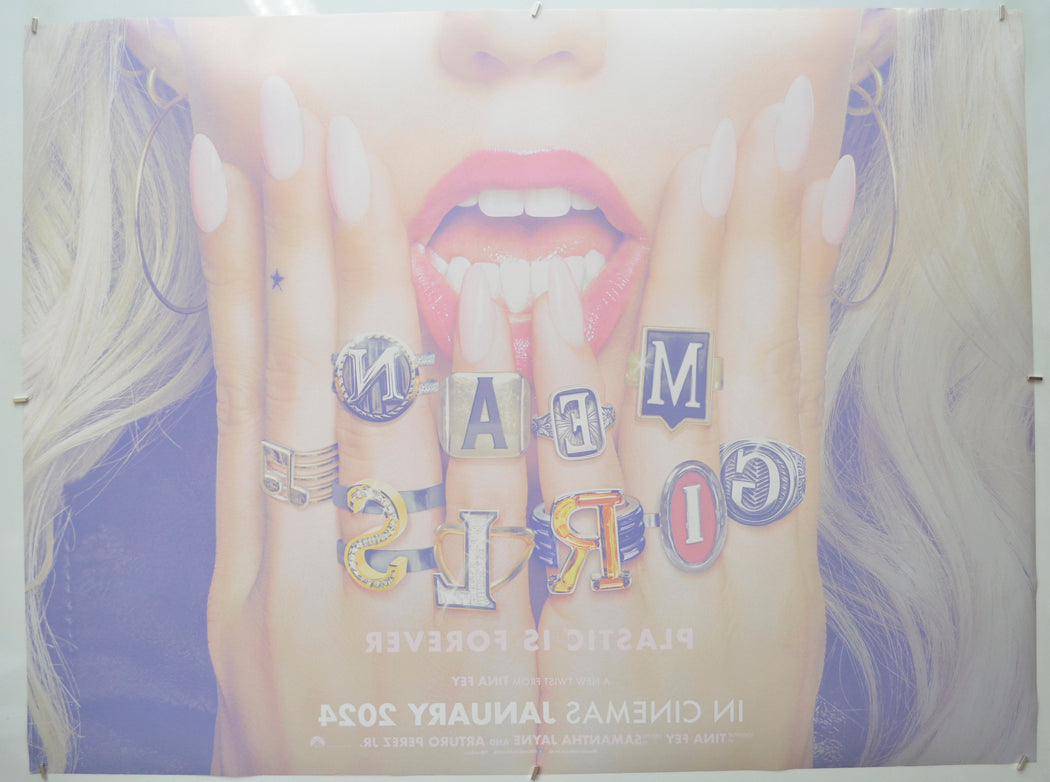 MEAN GIRLS (Back) Cinema Quad Movie Poster