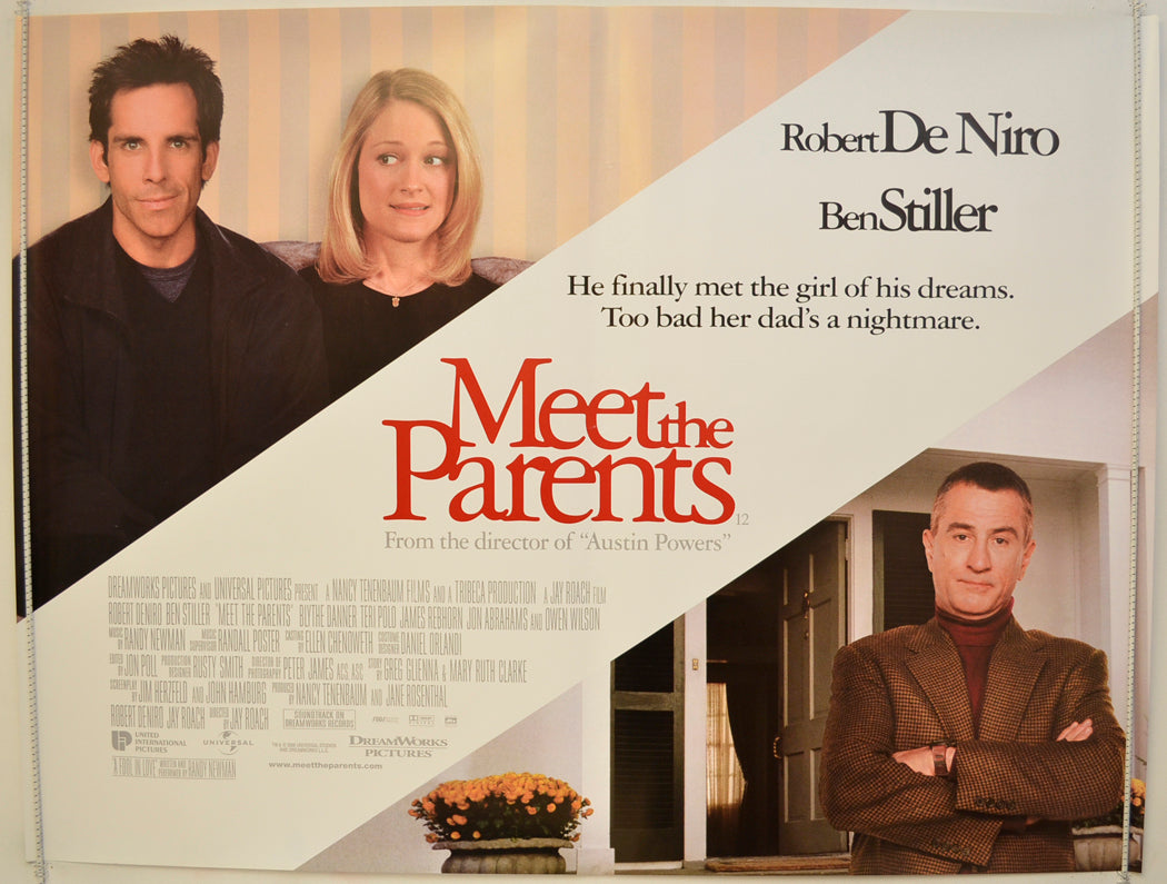 Meet The Parents Original Quad Poster - Film Poster - Movie Poster