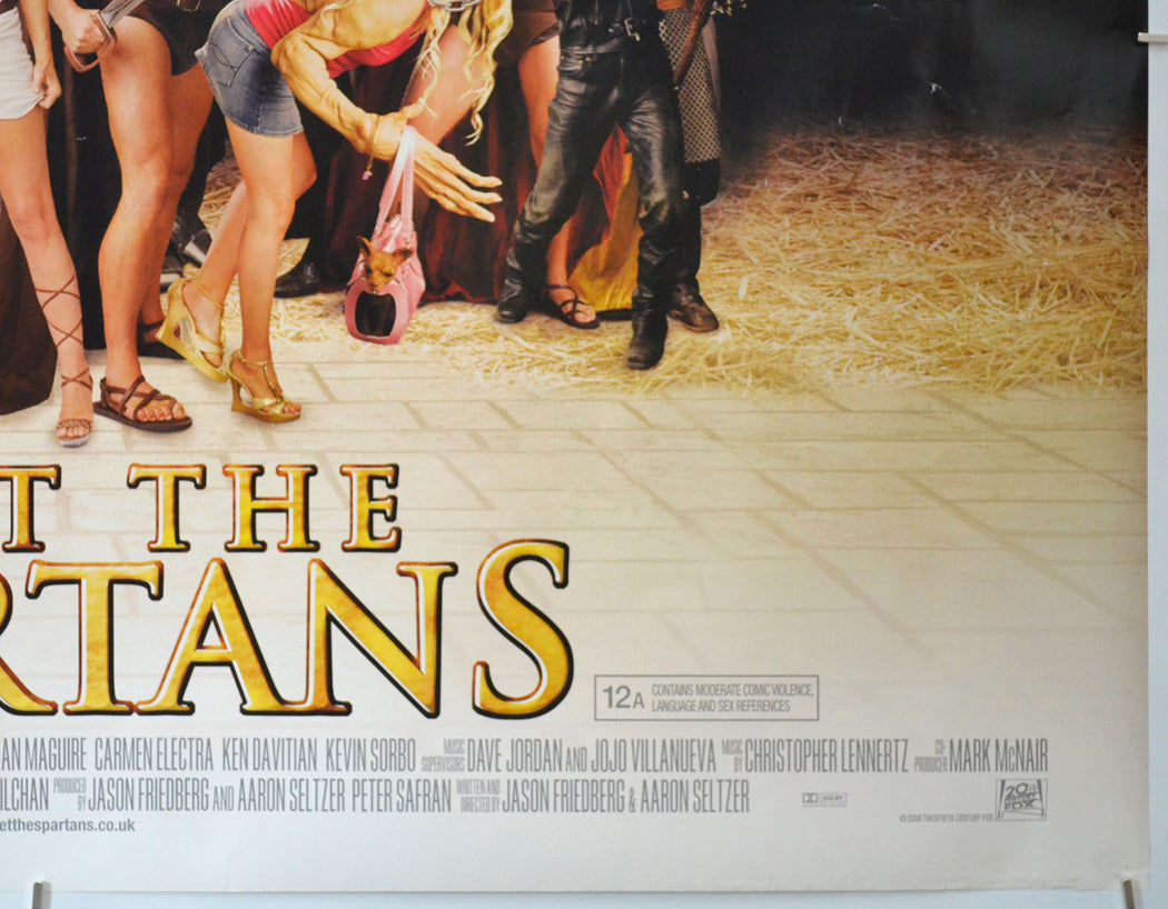 MEET THE SPARTANS (Bottom Right) Cinema Quad Movie Poster
