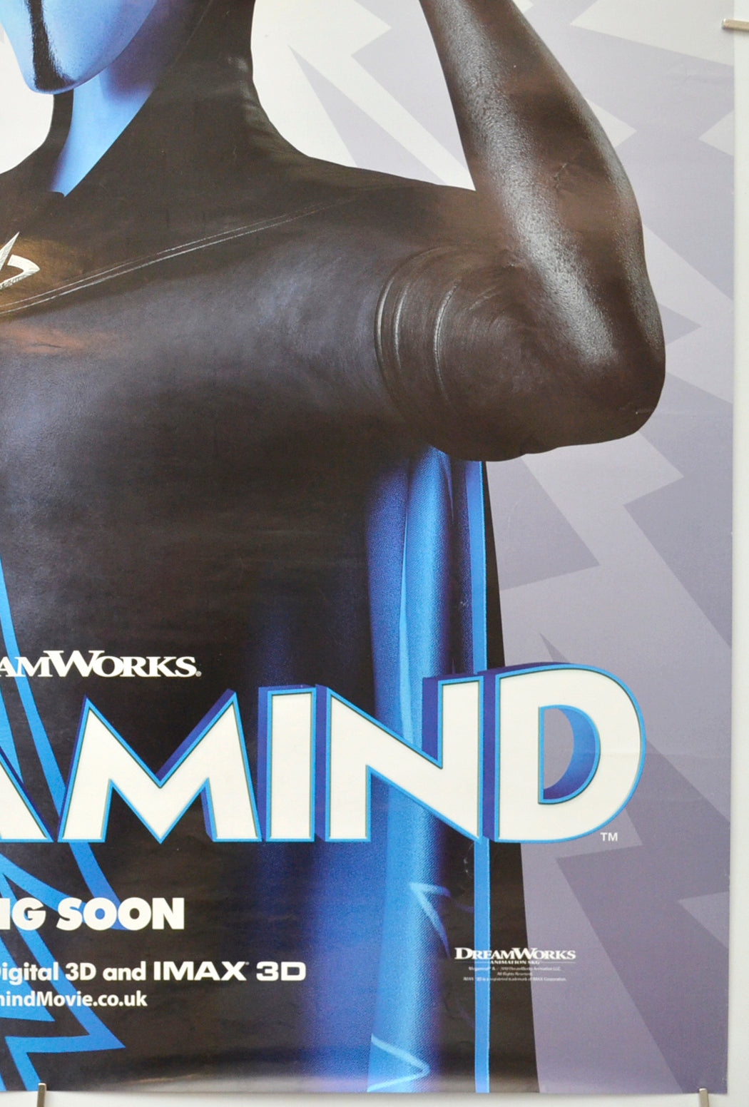 Megamind (Bottom Right) Cinema One Sheet Movie Poster