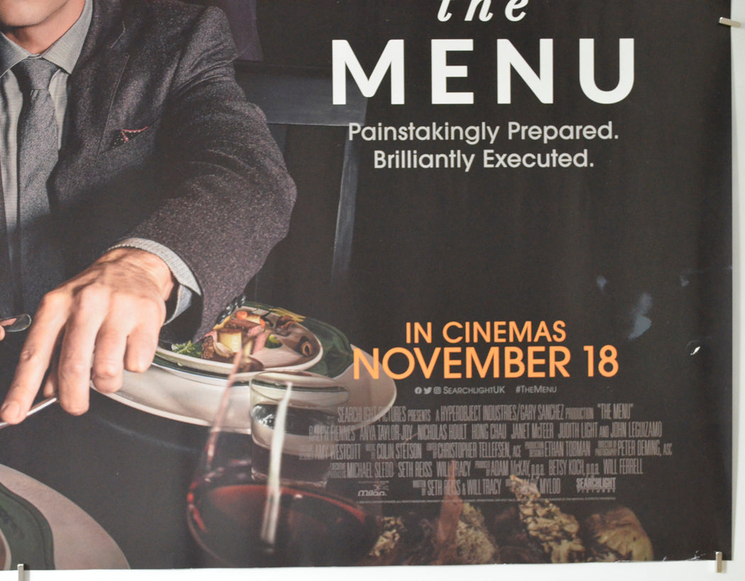 THE MENU (Bottom Right) Cinema Quad Movie Poster
