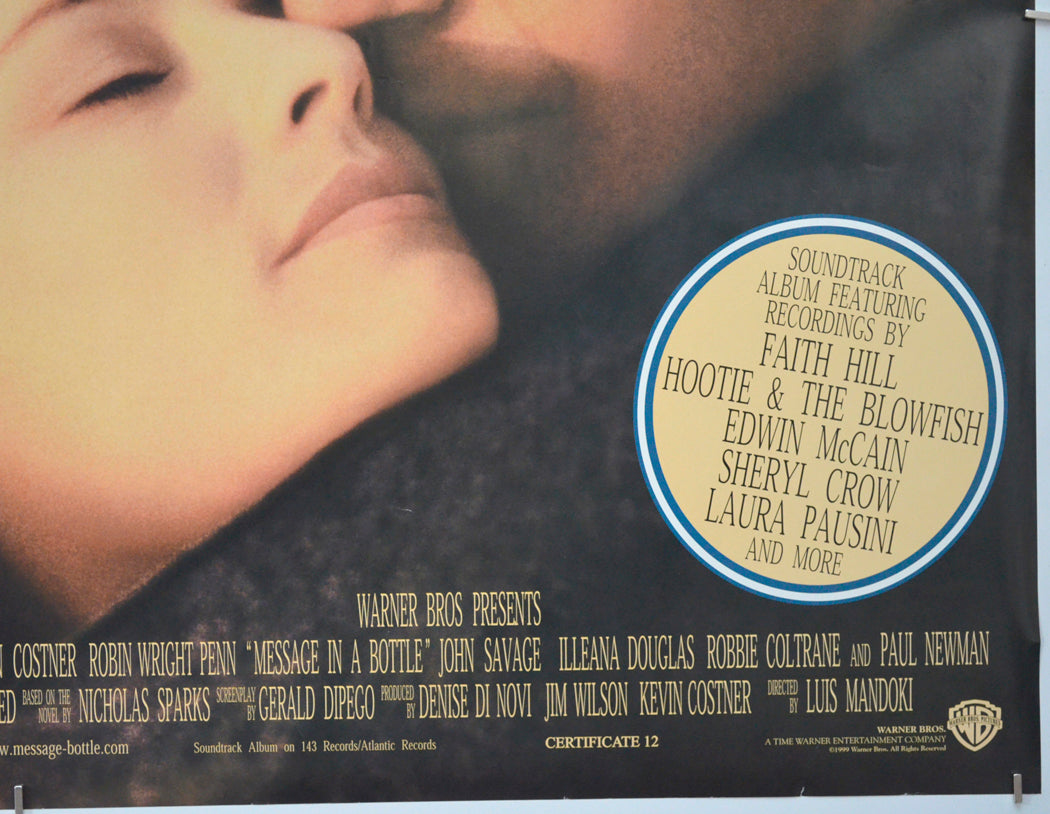 MESSAGE IN A BOTTLE (Bottom Right) Cinema Quad Movie Poster