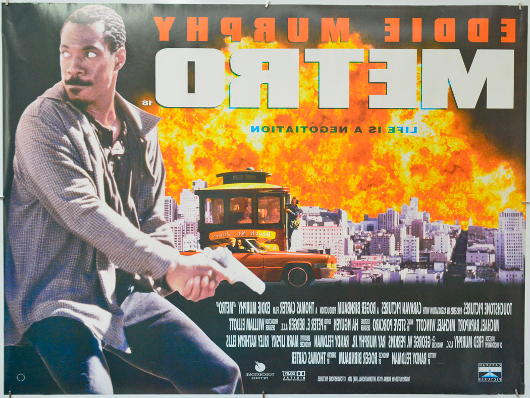 Metro (Back) Cinema Quad Movie Poster