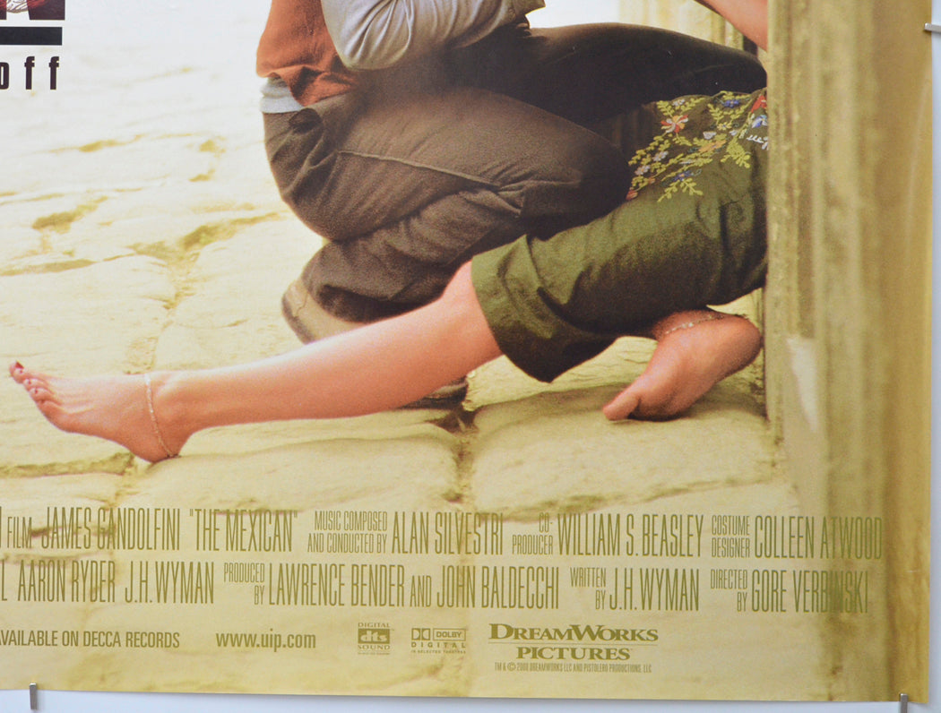THE MEXICAN (Bottom Right) Cinema Quad Movie Poster