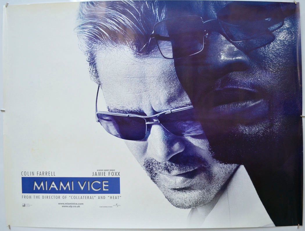Miami Vice Original Quad Poster - Film Poster - Movie Poster