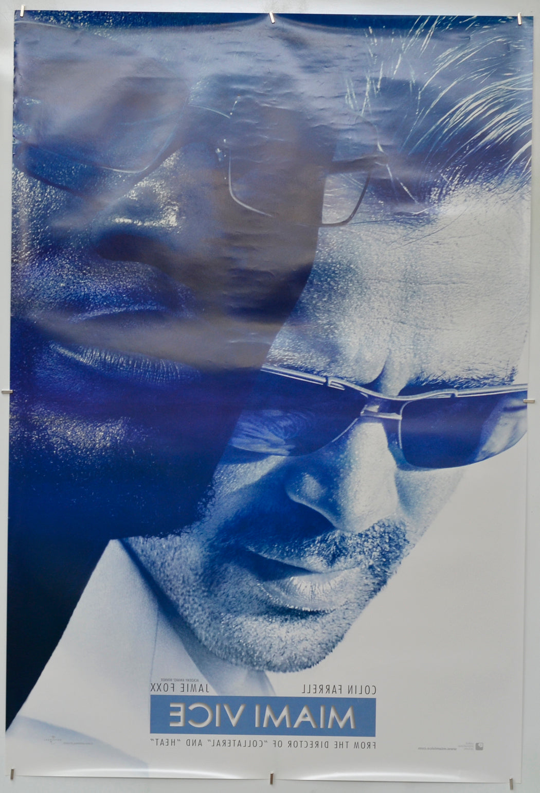 Miami Vice (Back) Cinema One Sheet Movie Poster