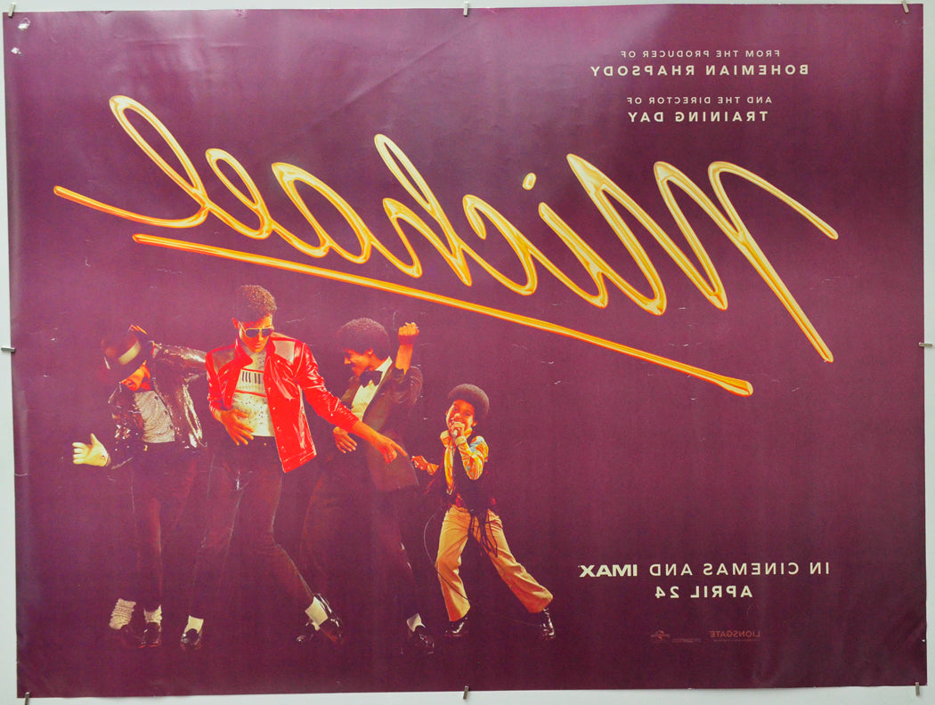 Michael (Back) Cinema Quad Movie Poster
