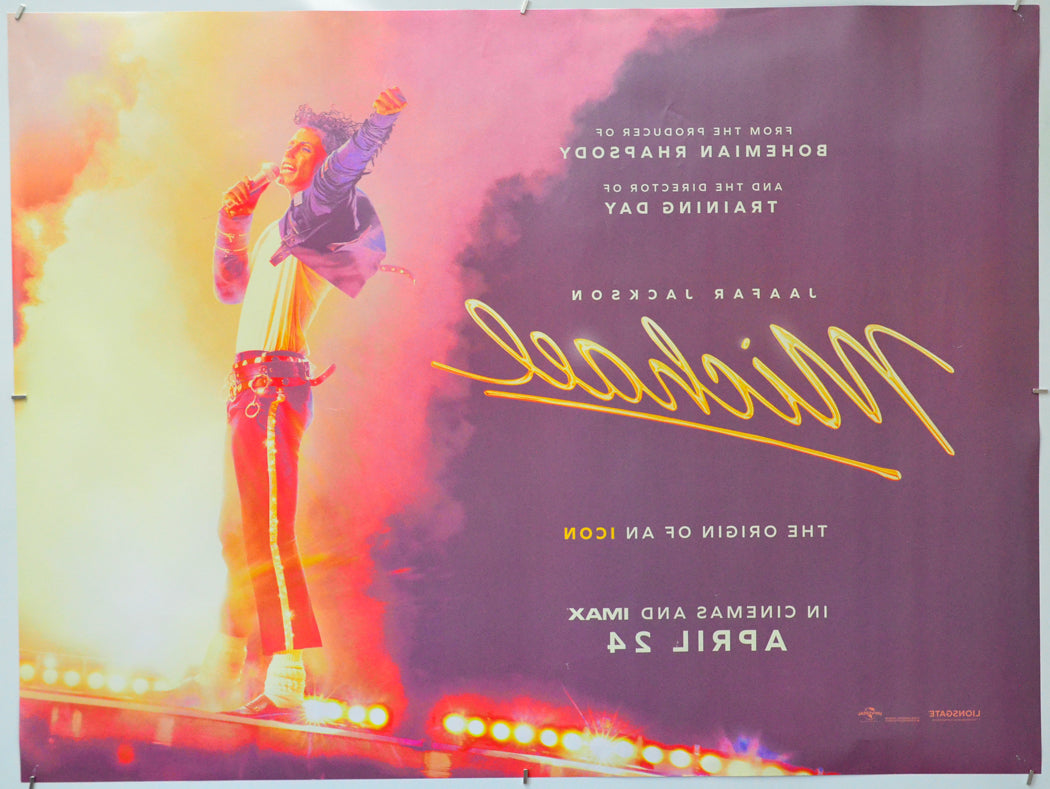 Michael (Back) Cinema Quad Movie Poster