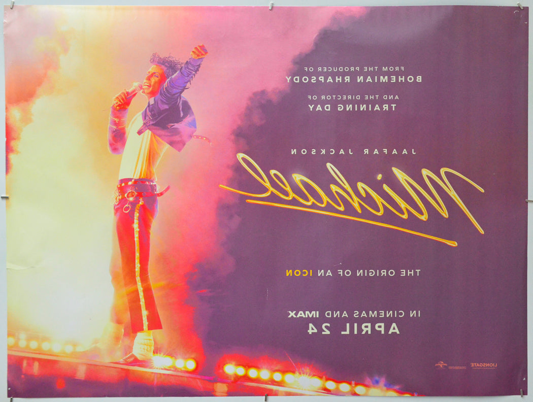 Michael (Back) Cinema Quad Movie Poster