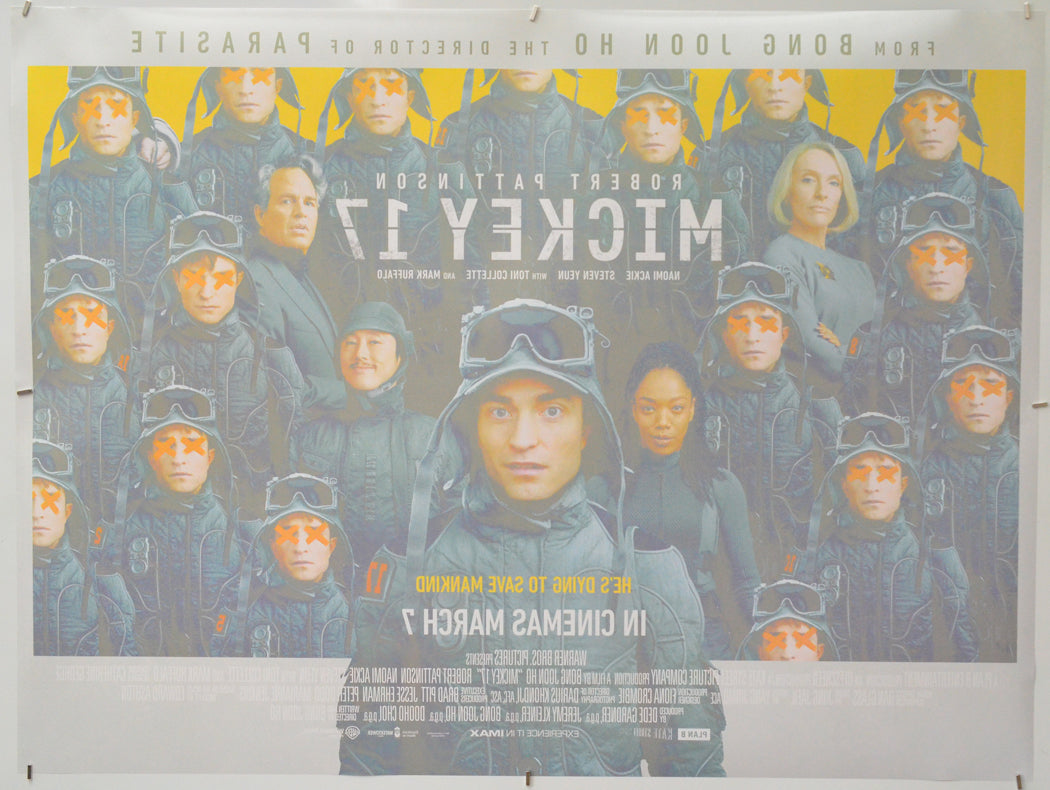 Mickey 17 (Back) Cinema Quad Movie Poster