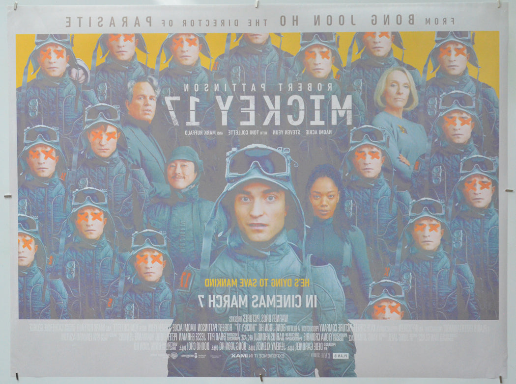Mickey 17 (Back) Cinema Quad Movie Poster