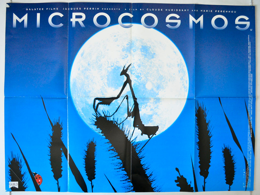 Microcosmos (a.k.a. Le peuple de l'herbe) Original British Quad Poster - Movie Poster